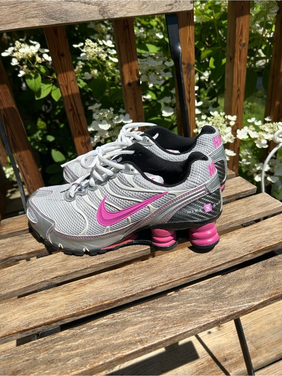 Nike Shoes - Nike shox turbo 6 silver and pink (2007)